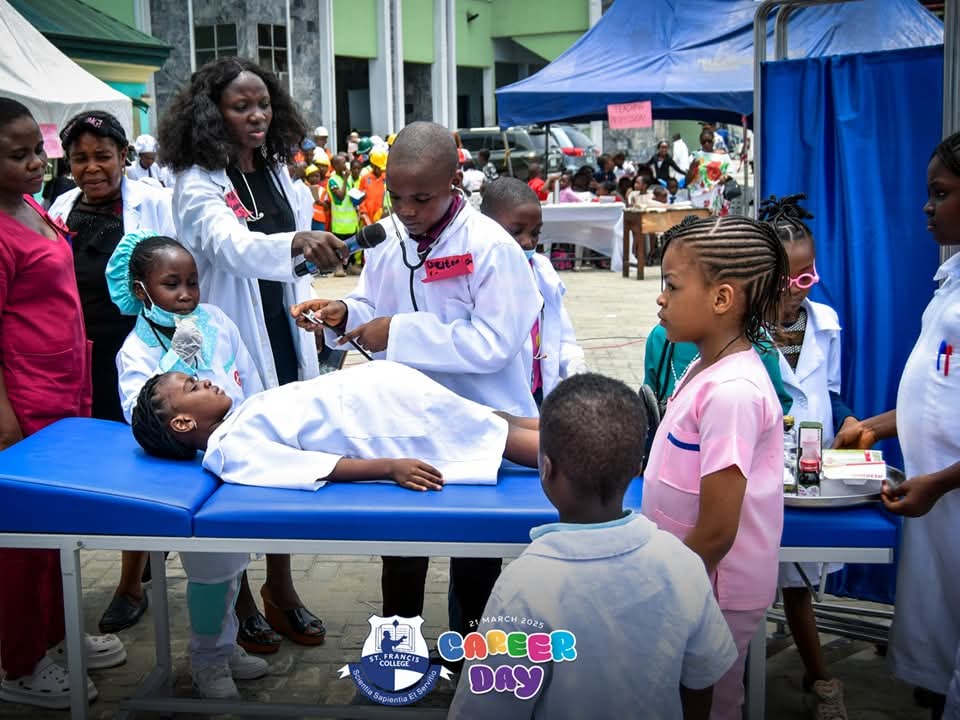 Students in classroom